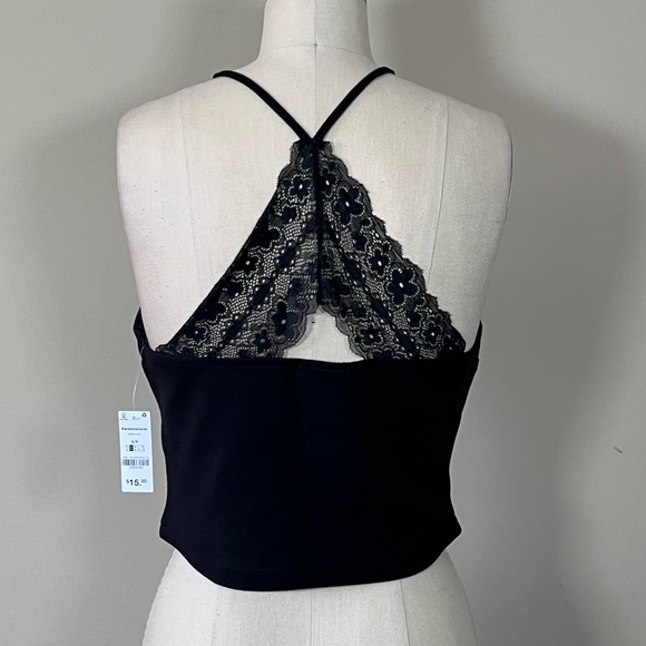 Ardene Racer Back Lacy Tank - Picture 7 of 13